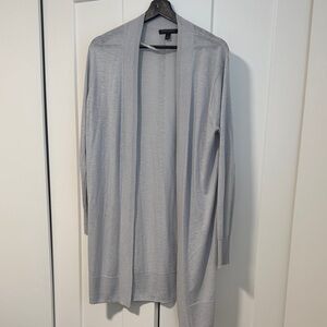 Banana Republic Light Gray Cardigan